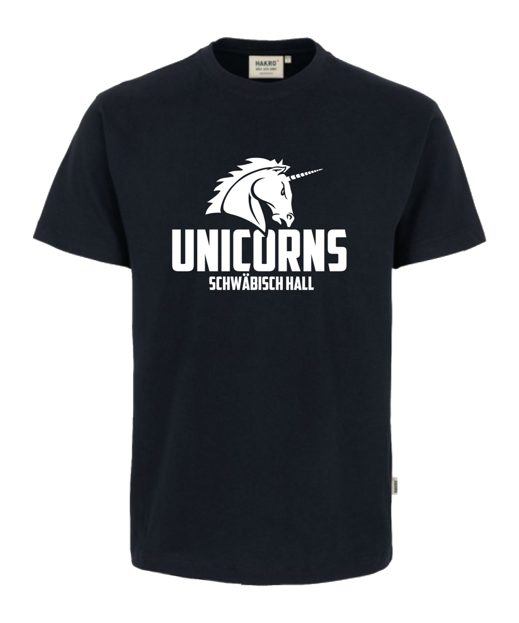 Unicorns Classic T-Shirt Tee Unicorn groß Schwarz - schwarz