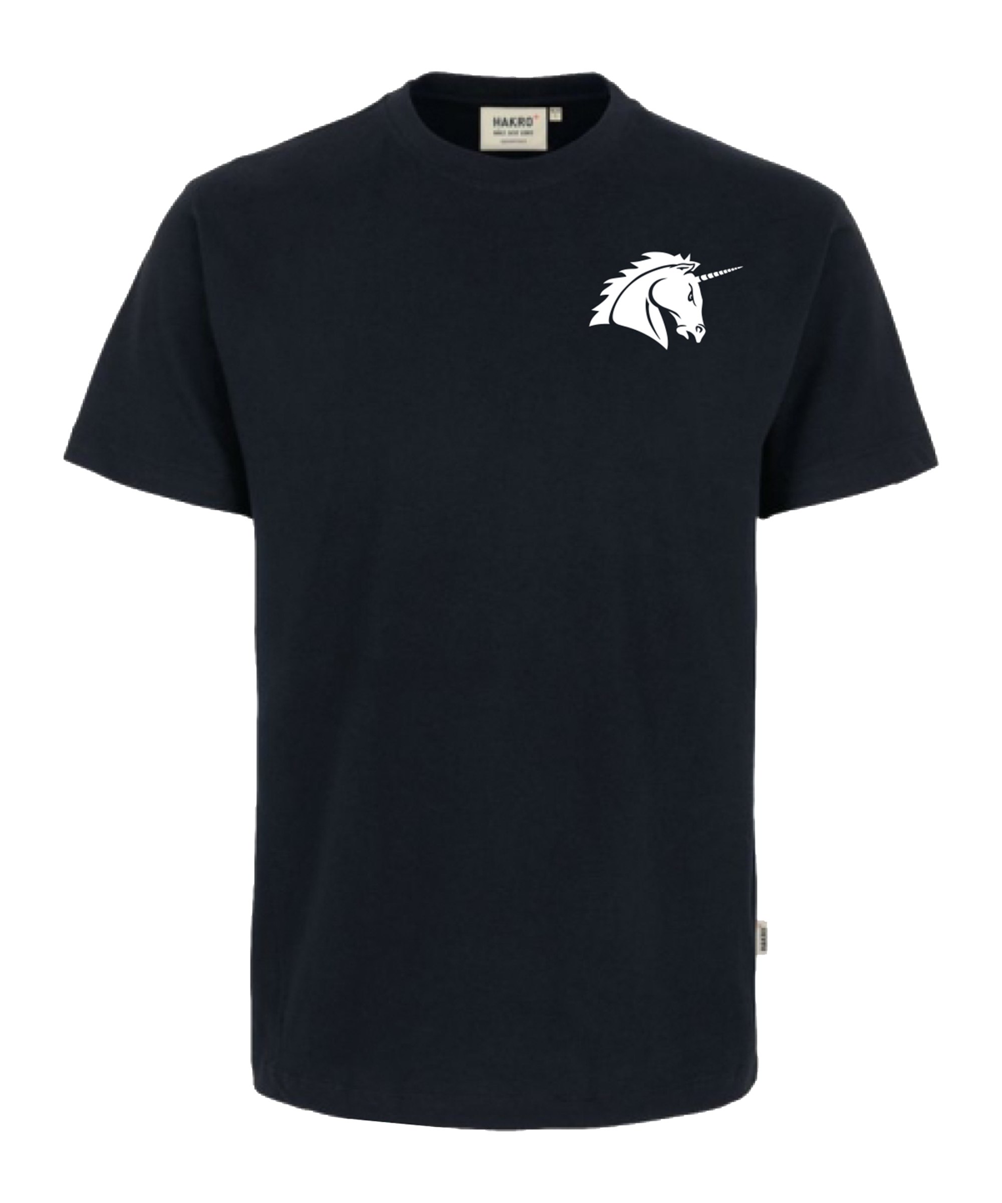 Unicorns Classic T-Shirt Tee Unicorn klein Schwarz - schwarz