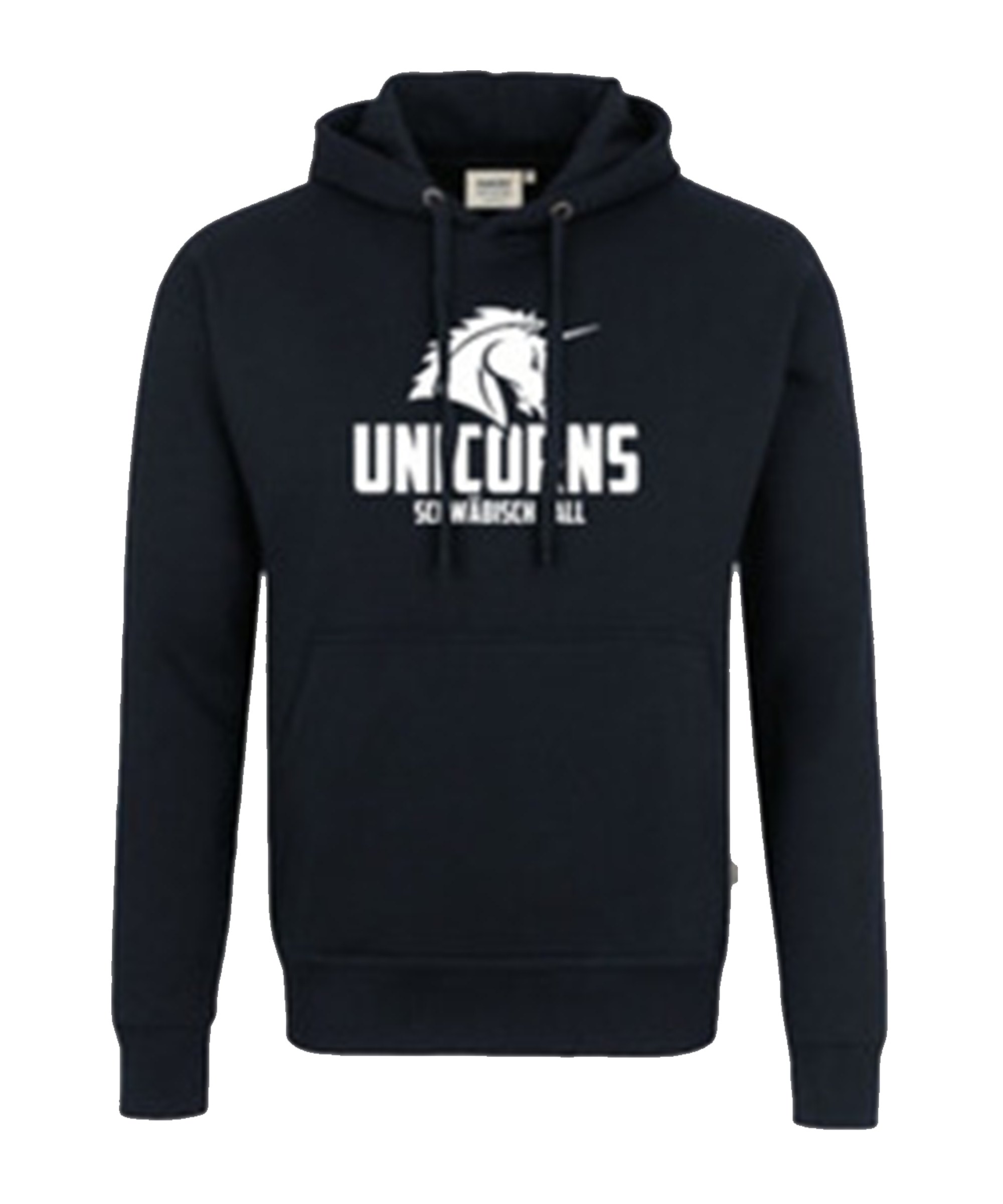 Unicorns Hoody Sweatshirt Premium Schwarz - schwarz
